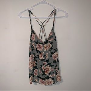American Eagle button front tank top
